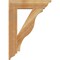 Ekena Millwork Funston Traditional Rough Sawn Bracket, Western Red Cedar, 4"W x 20"D x 28"H BKT04X20X28FST01RWR - alternate 3